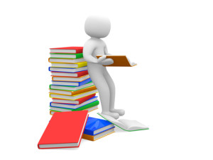 http://www.dreamstime.com/stock-image-d-man-reading-book-over-white-background-image-image33848731